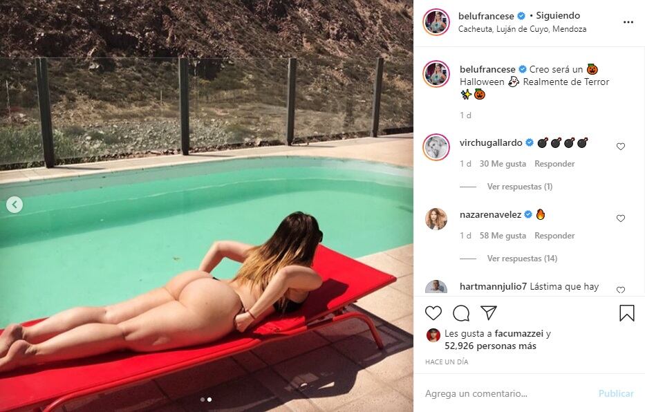 Belén Francese ya se probó la bikini