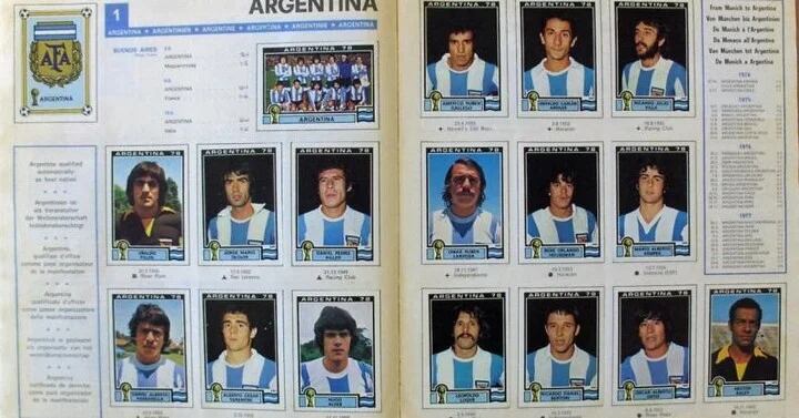 Álbum del Mundial del 78 / Gentileza: Diario con Vos