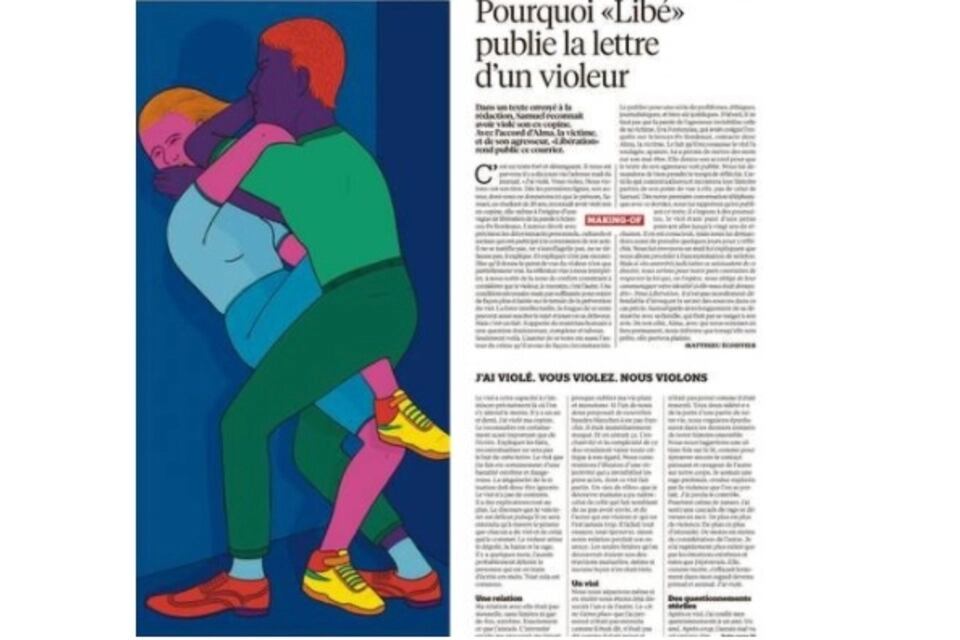 Polémica tapa del diario Libération en el Día Internacional de la Mujer.