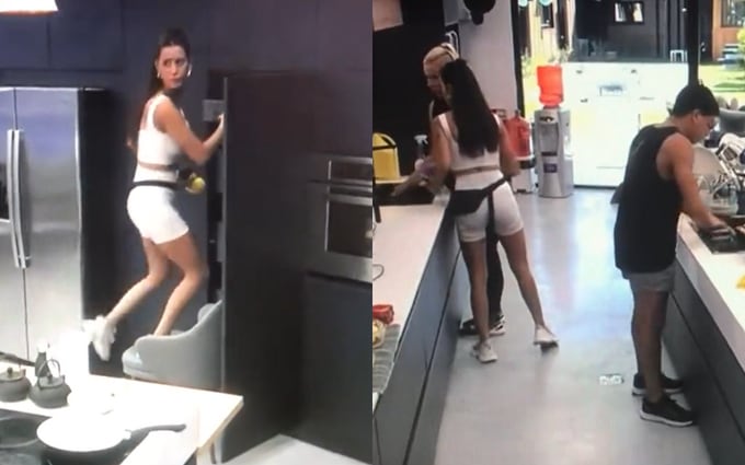 Romina de Gran Hermano pasó un momento bochornoso