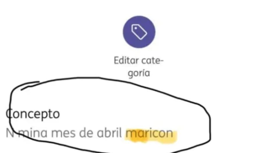 Un trabajador fue agredido por sus empleadores y le dejaron una frase discriminatoria cuando le depositaron el sueldo.