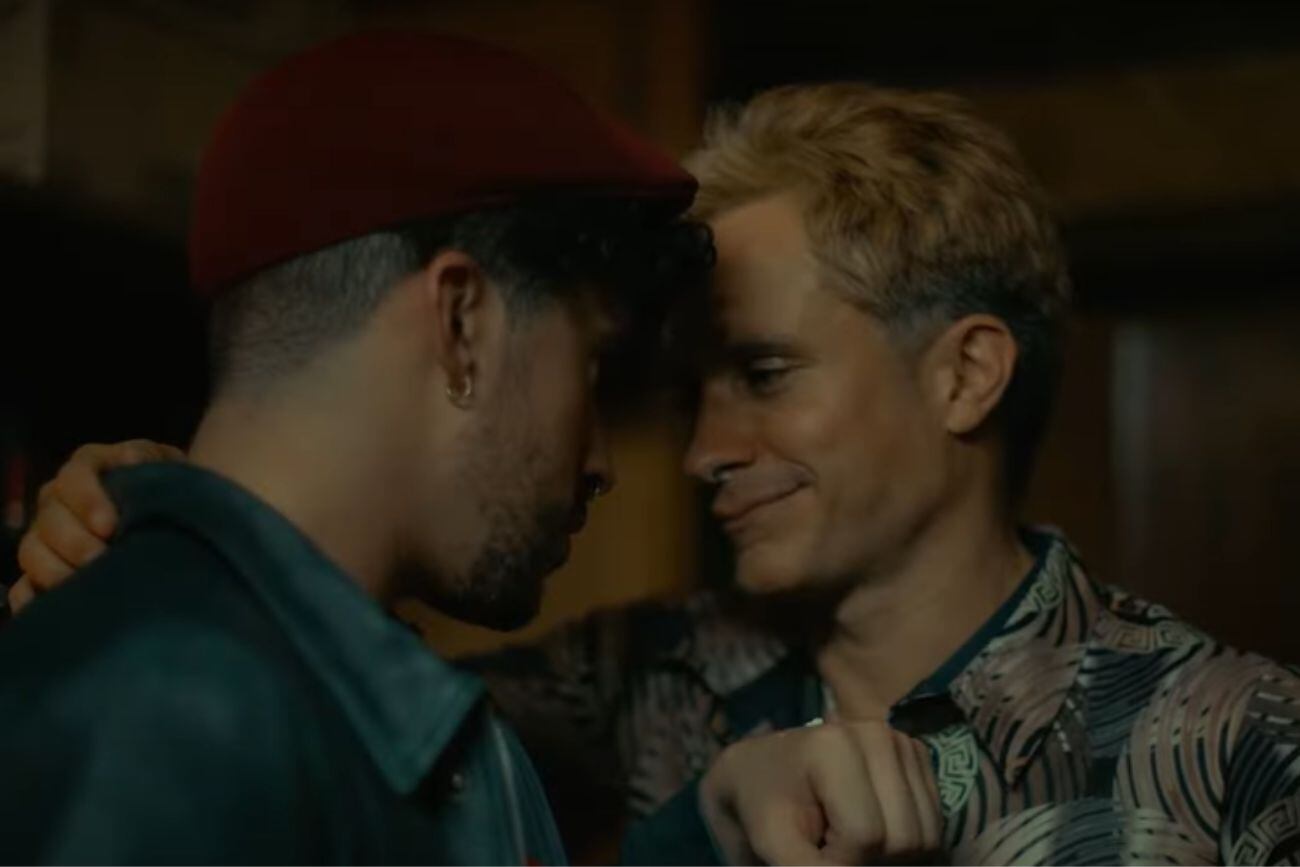 Bad Bunny y Gael Gargía Bernal