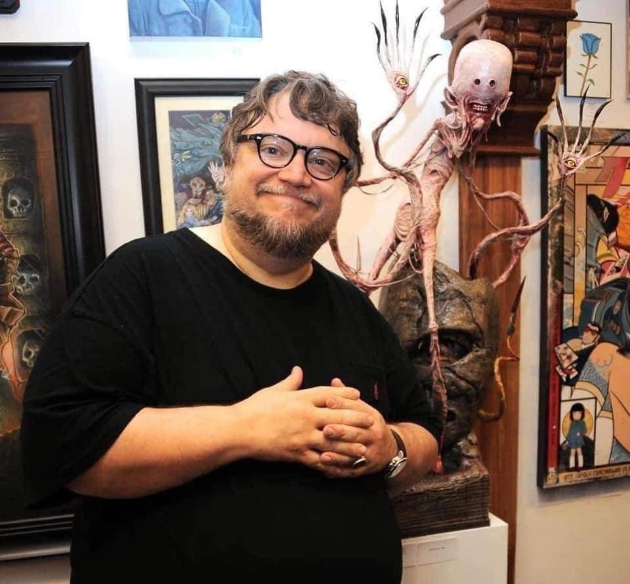 Cómo es la casa de Guillermo del Toro. / Gentileza.