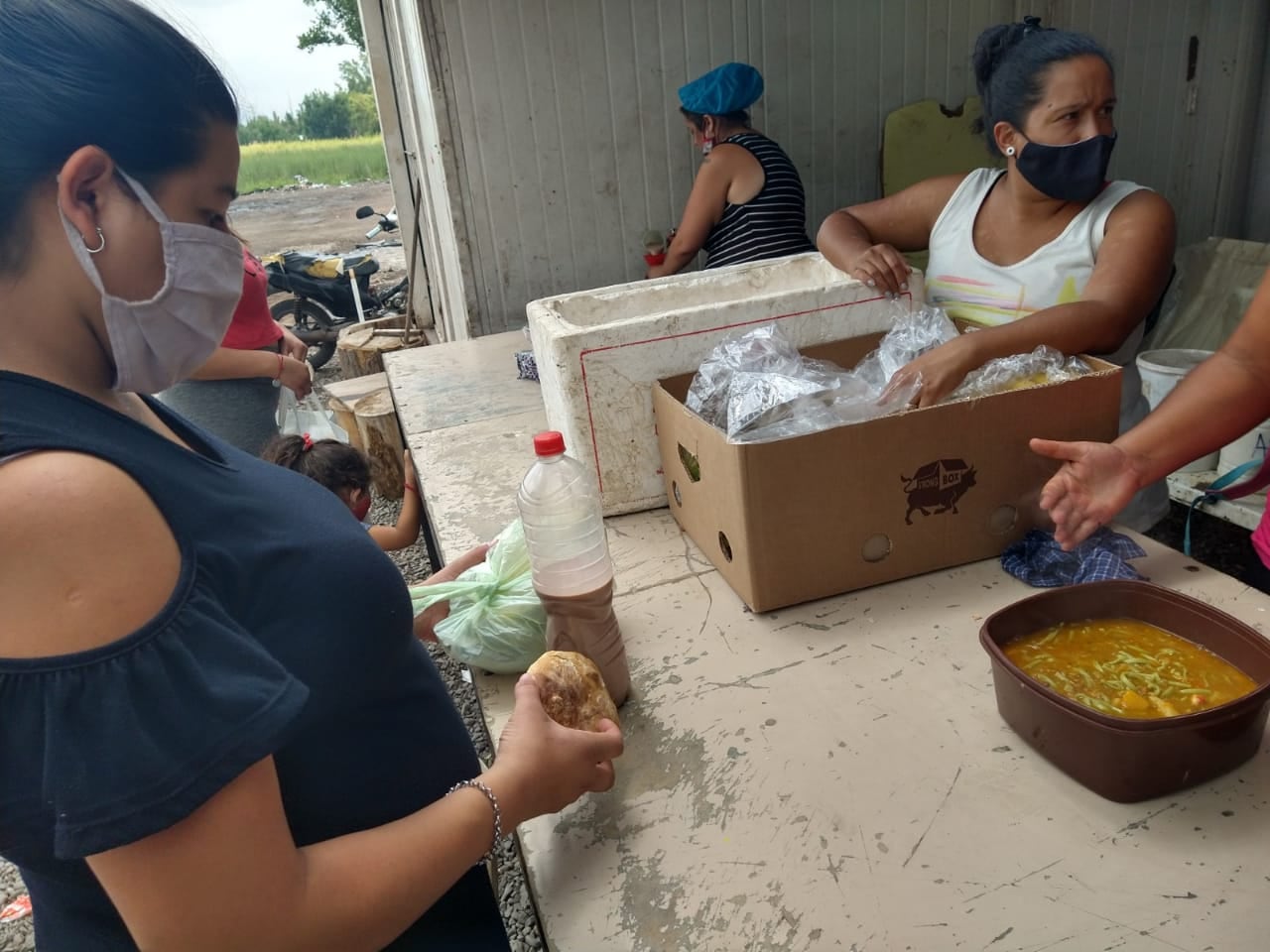 El merendero Corazones Felices, de Guaymallén busca padrinos. 