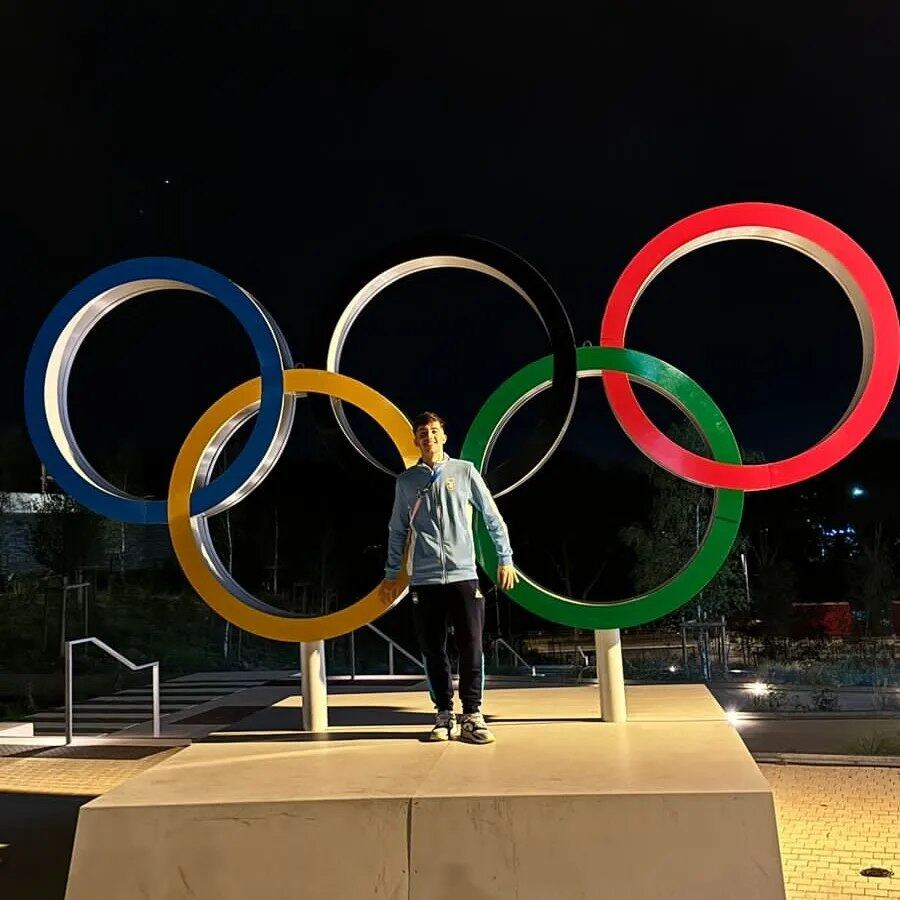 El deportista mendocino ya conoce su hoja  de ruta en los Juegos Olímpicos de París.