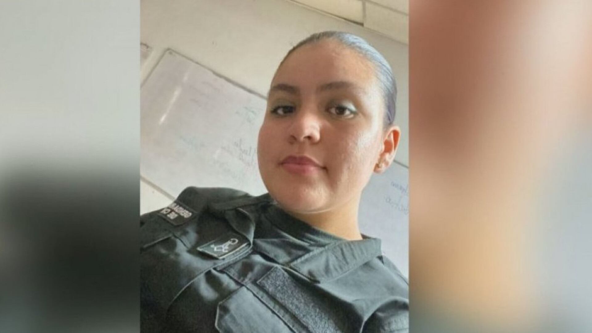 Ignacia Albornoz Insulza, aspirante a gendarme en Chile. Foto: 24horas