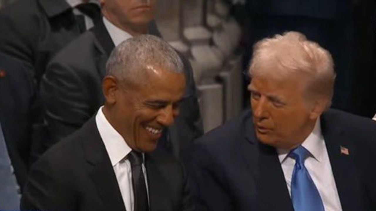 El intercambio viral entre Obama y Trump.