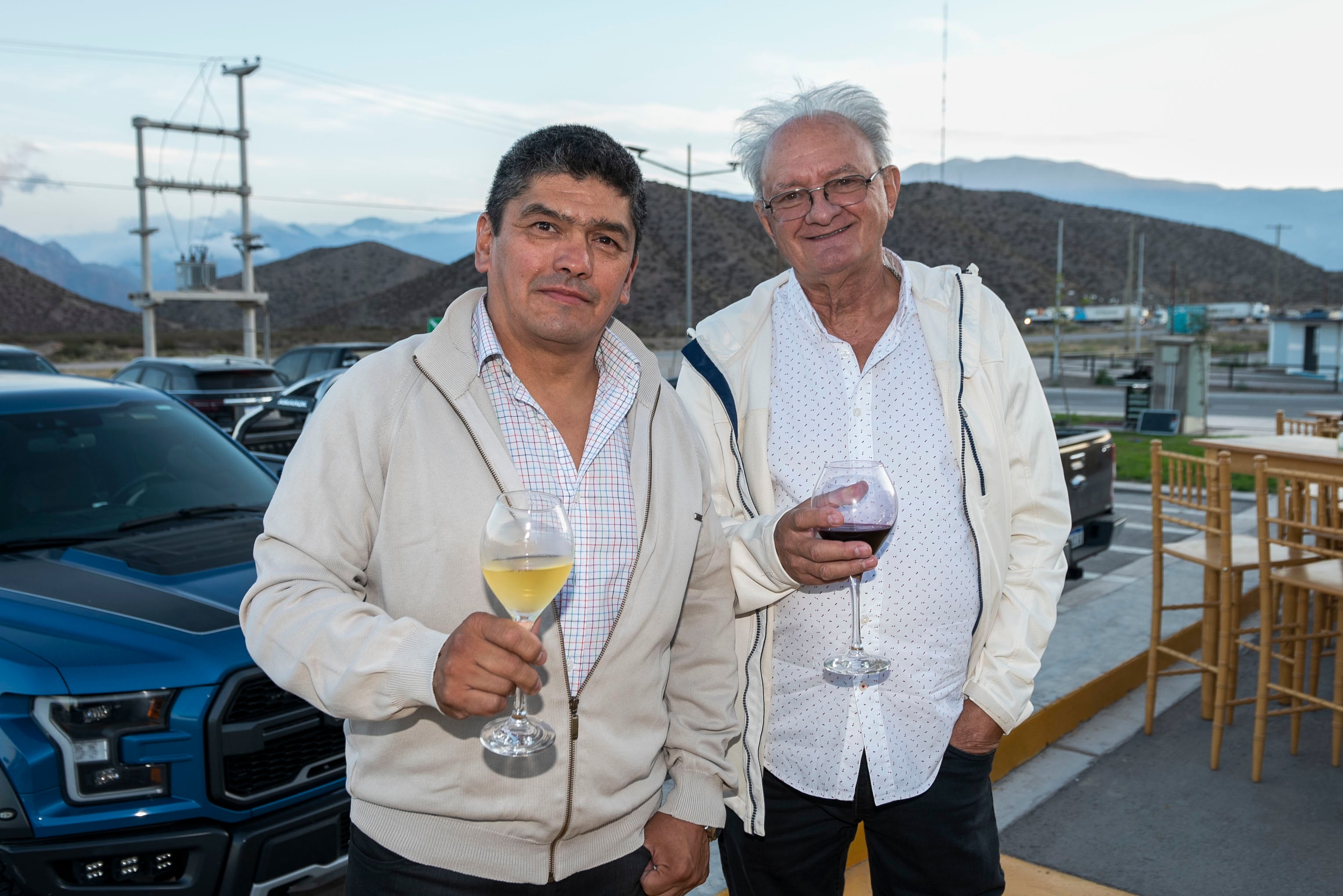 Fabián Lepez y Luis Zabalza.