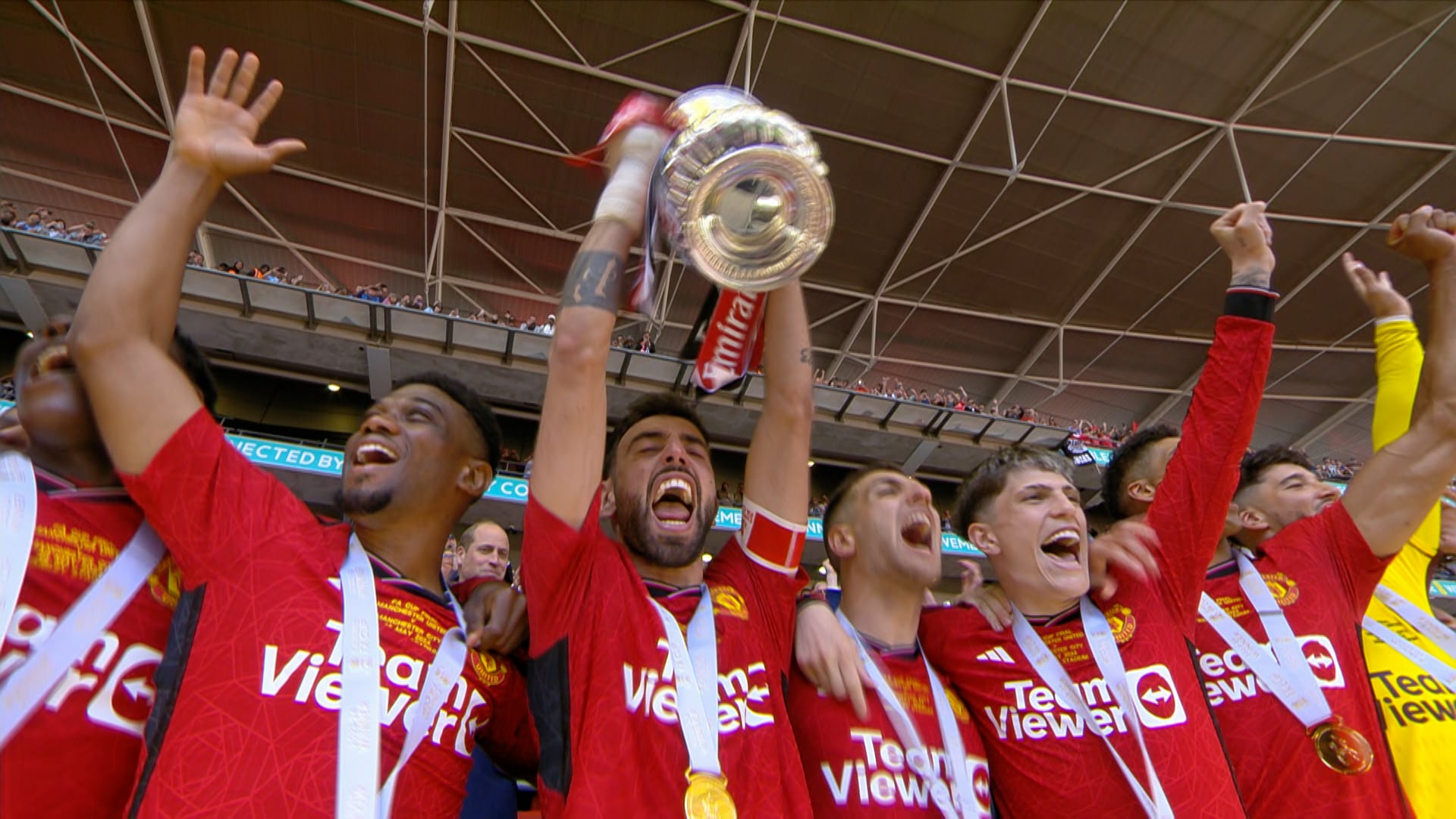 El United se quedó con la FA Cup. Foto: @ManUtd_es