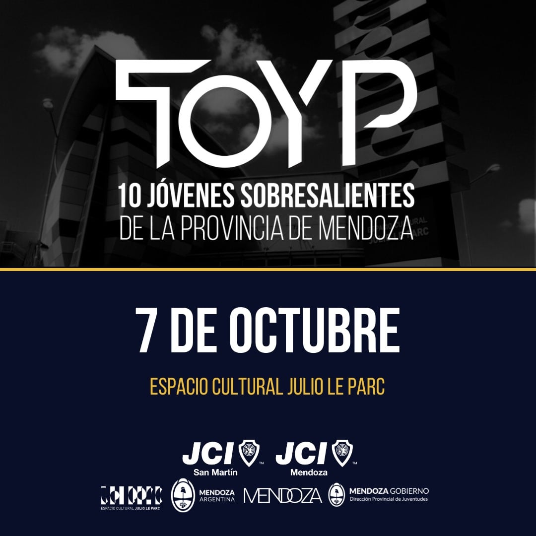 Mendoza elige a sus 10 jóvenes sobresalientes: quiénes y cómo pueden postularse. Foto: Gentileza TOYP