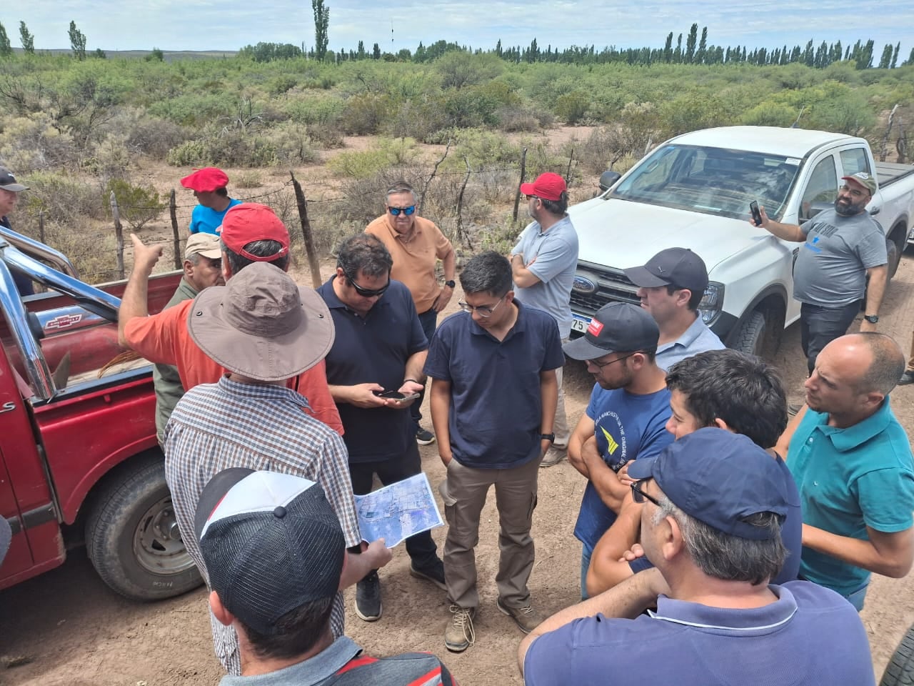 Modernización del canal Perrone: 12 empresas interesadas en el proyecto estuvieron en San Rafael