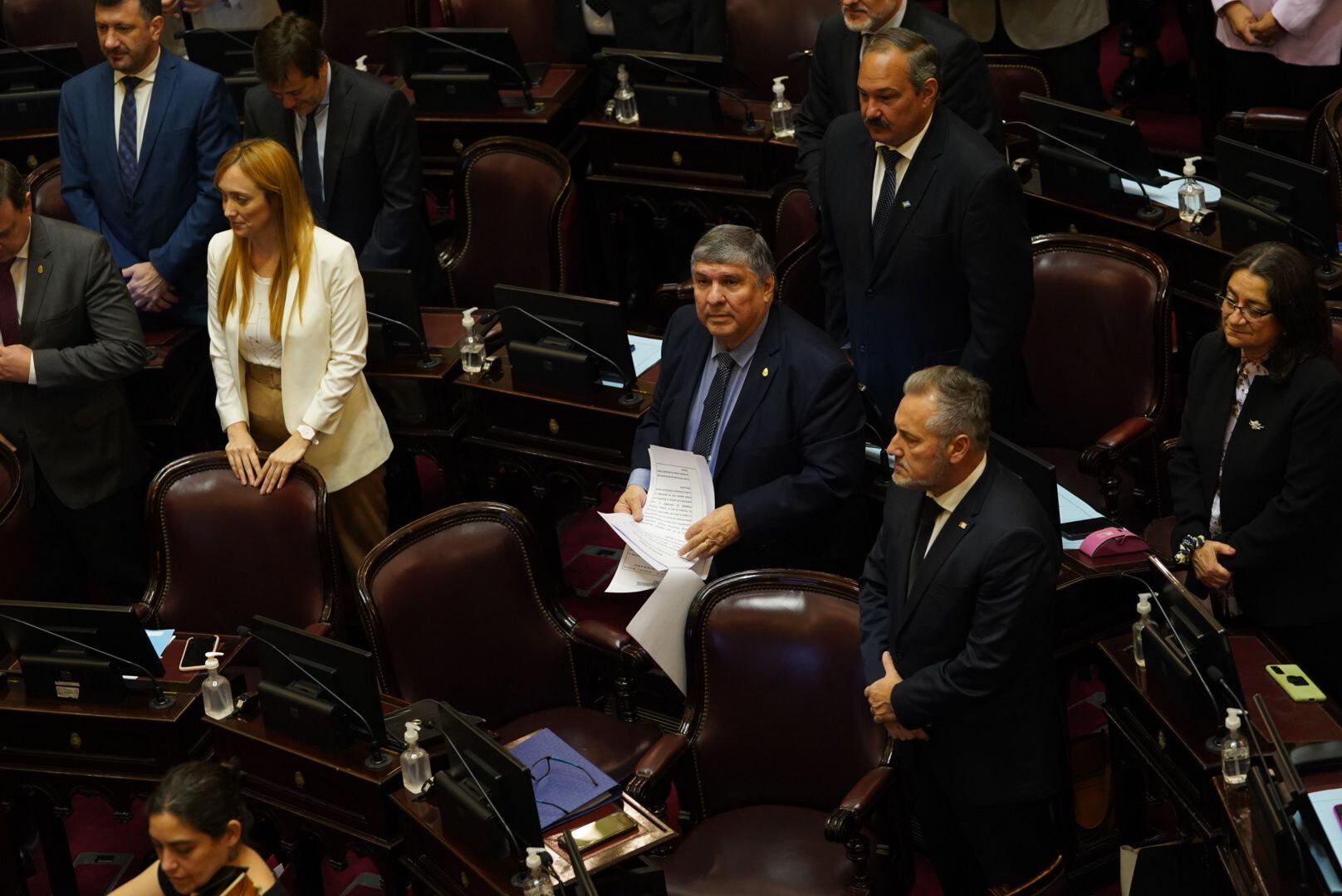 Interbloque del Frente de Todos. / Foto: Clarín