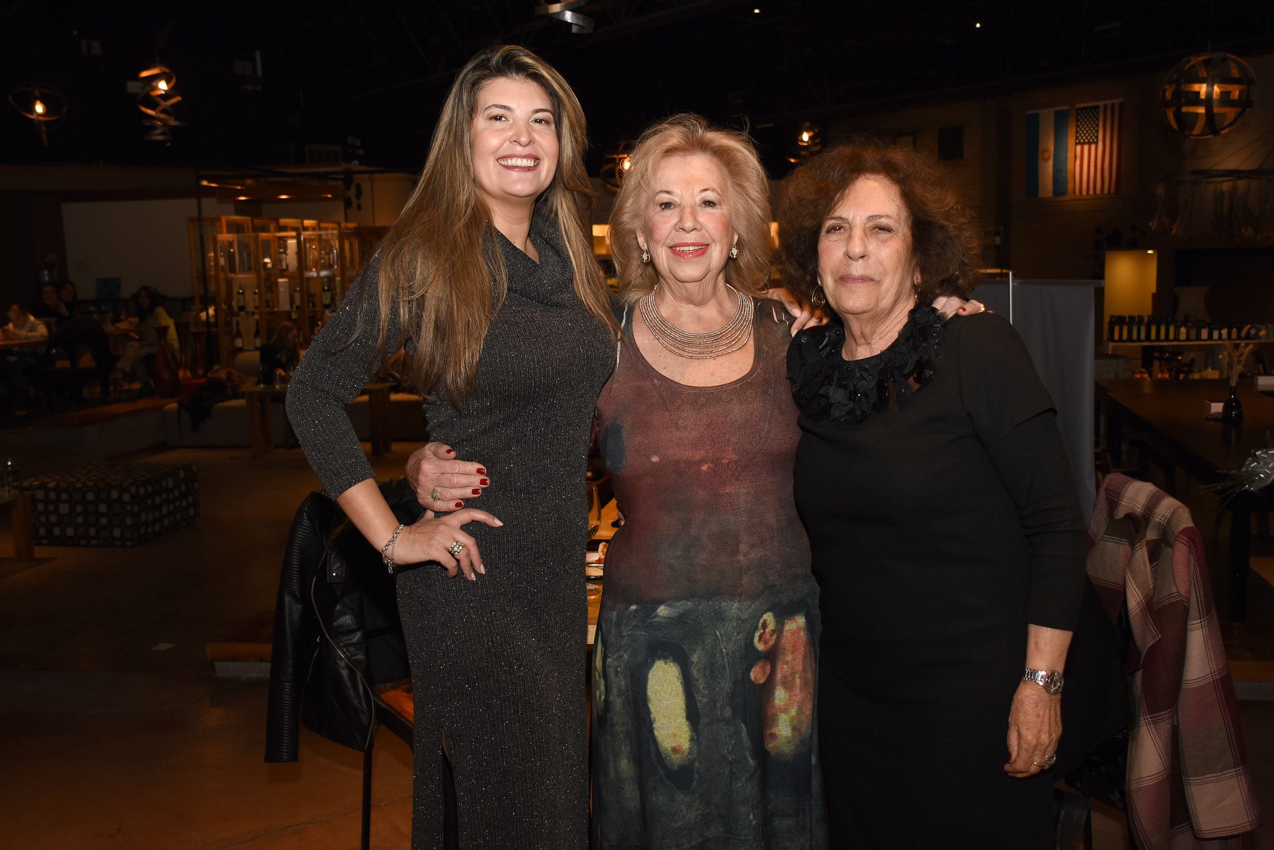 Cintia Gutiérrez, Sandra Cané y Liliana Pescarmona