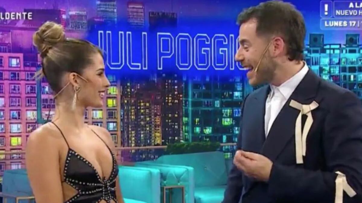 Juli Poggio visitó Noche al Dente  habló de todo.