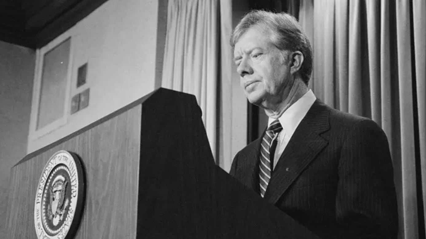 Jimmy Carter en su momento más crítico en la Casa Blanca: la crisis de los rehenes en Irán en 1979. Foto: BBC News