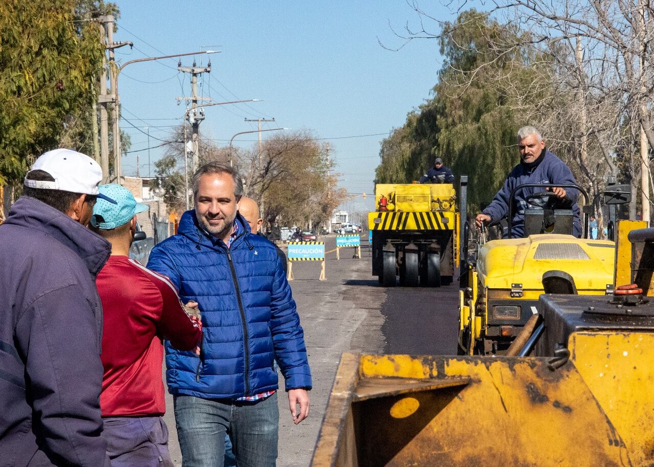 El intendente de Maipú, Matías Stevanato.