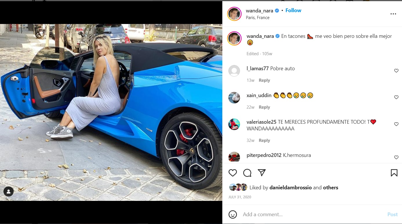 La colección de autos de lujo que serían el botin del divorcio entre Wanda y Mauro Icardi