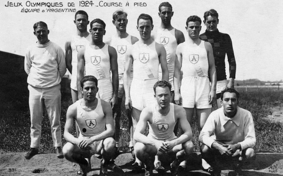 Selección Argentina de corredores en los Juegos Olímpicos de París de 1924