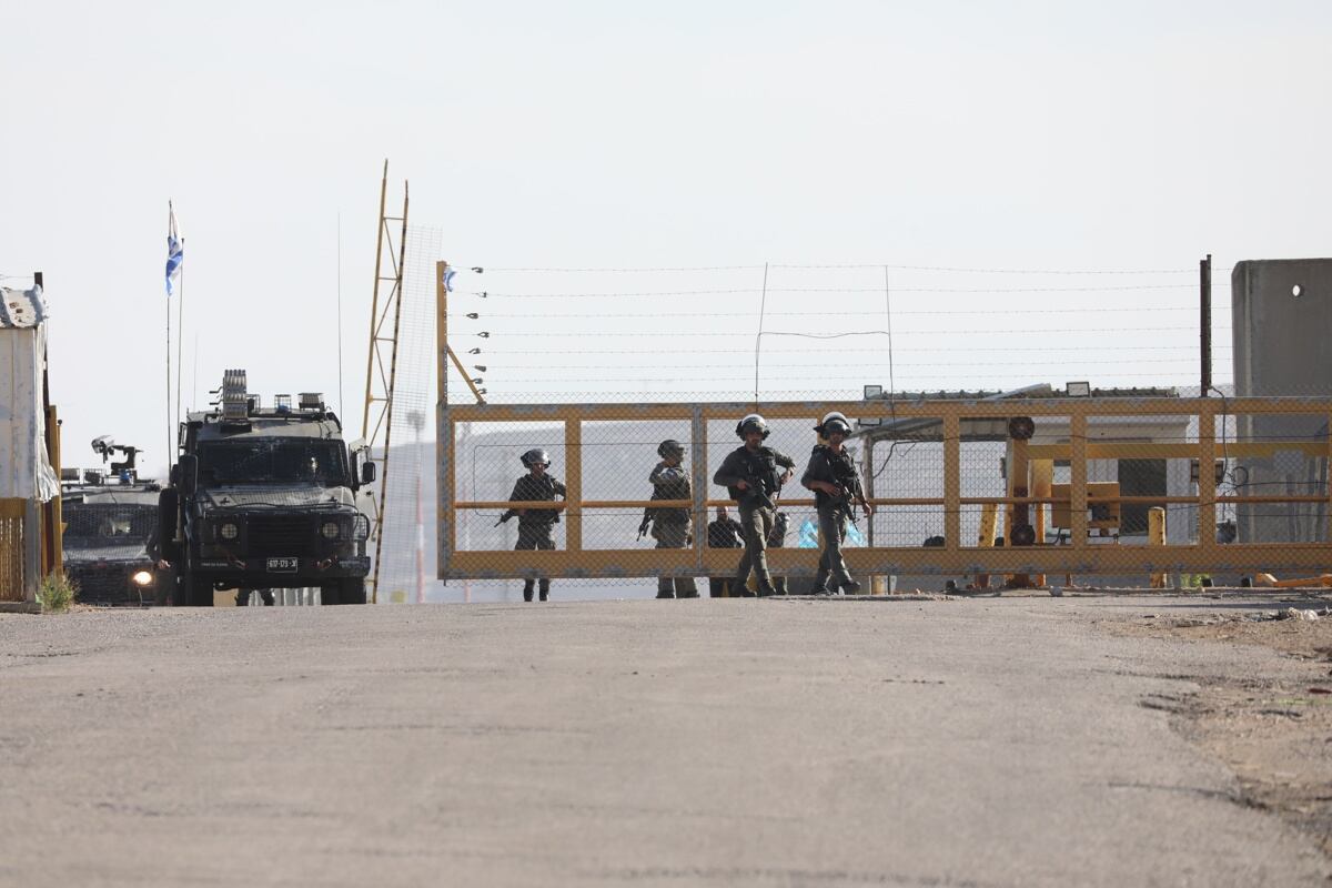 Preparativos de Israel para recibir a los rehenes (EFE)