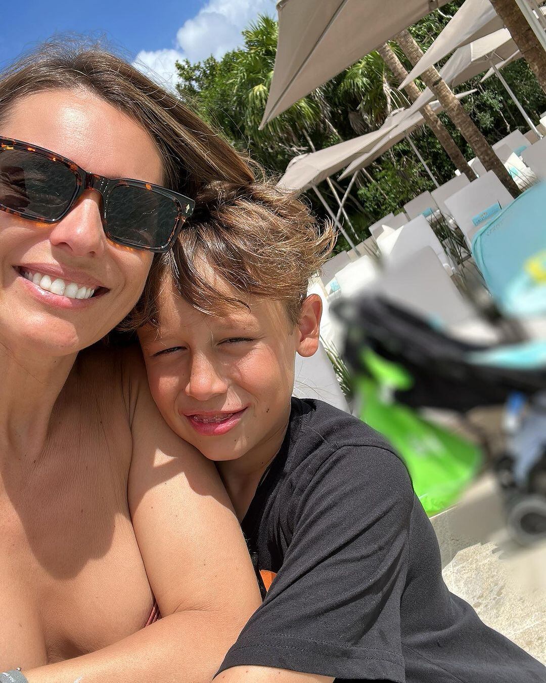 Beltrán, el tercer hijo de Pampita y Benjamín Vicuña. Gentileza Instagram.