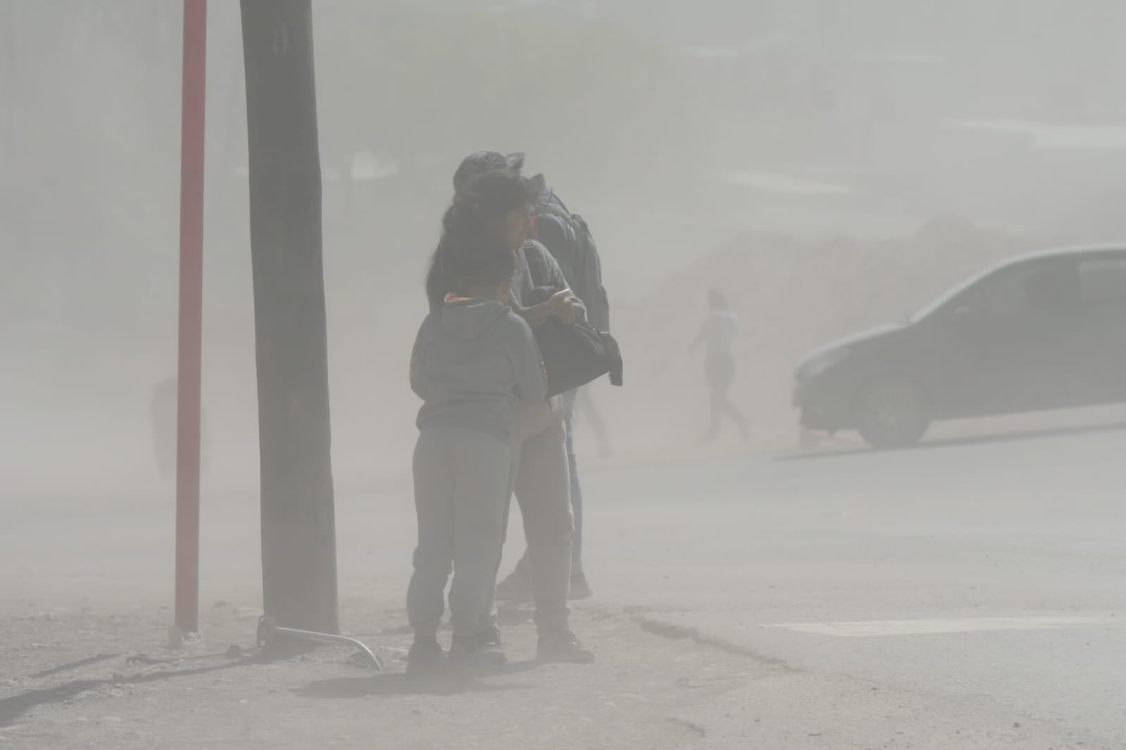 Llegó el viento Zonda a Luján de Cuyo, Mendoza - Ignacio Blanco / Los Andes