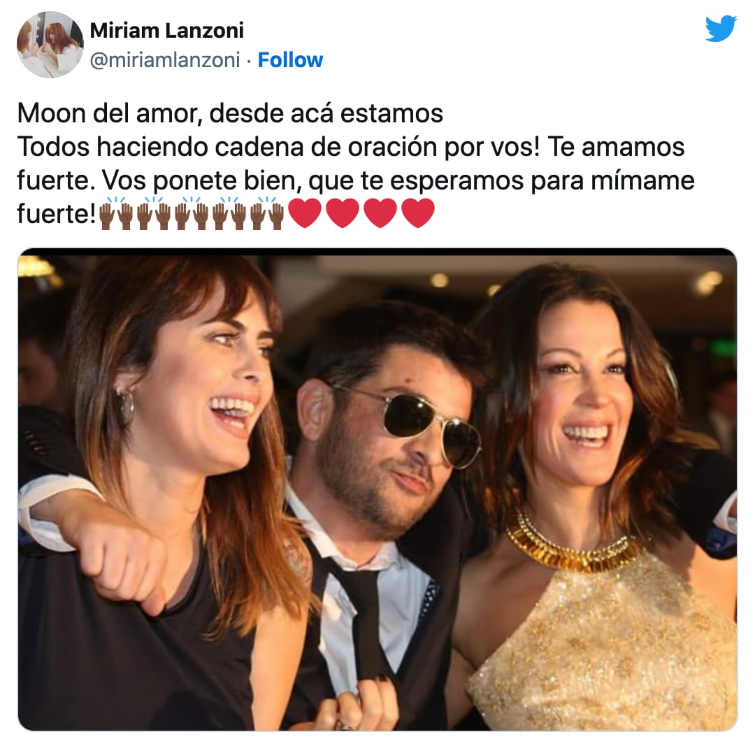 Cadena de oración por Silvina Luna: lo que dijo Miriam Lanzoni