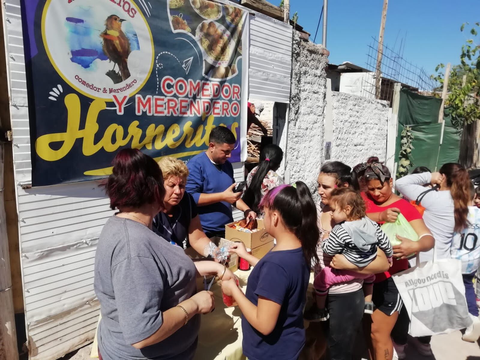 Un comedor de Las Heras que nació al inicio de la pandemia cumple 3 años: “Pasamos de 30 personas a casi 1.300″. Foto: Archivo Los Andes