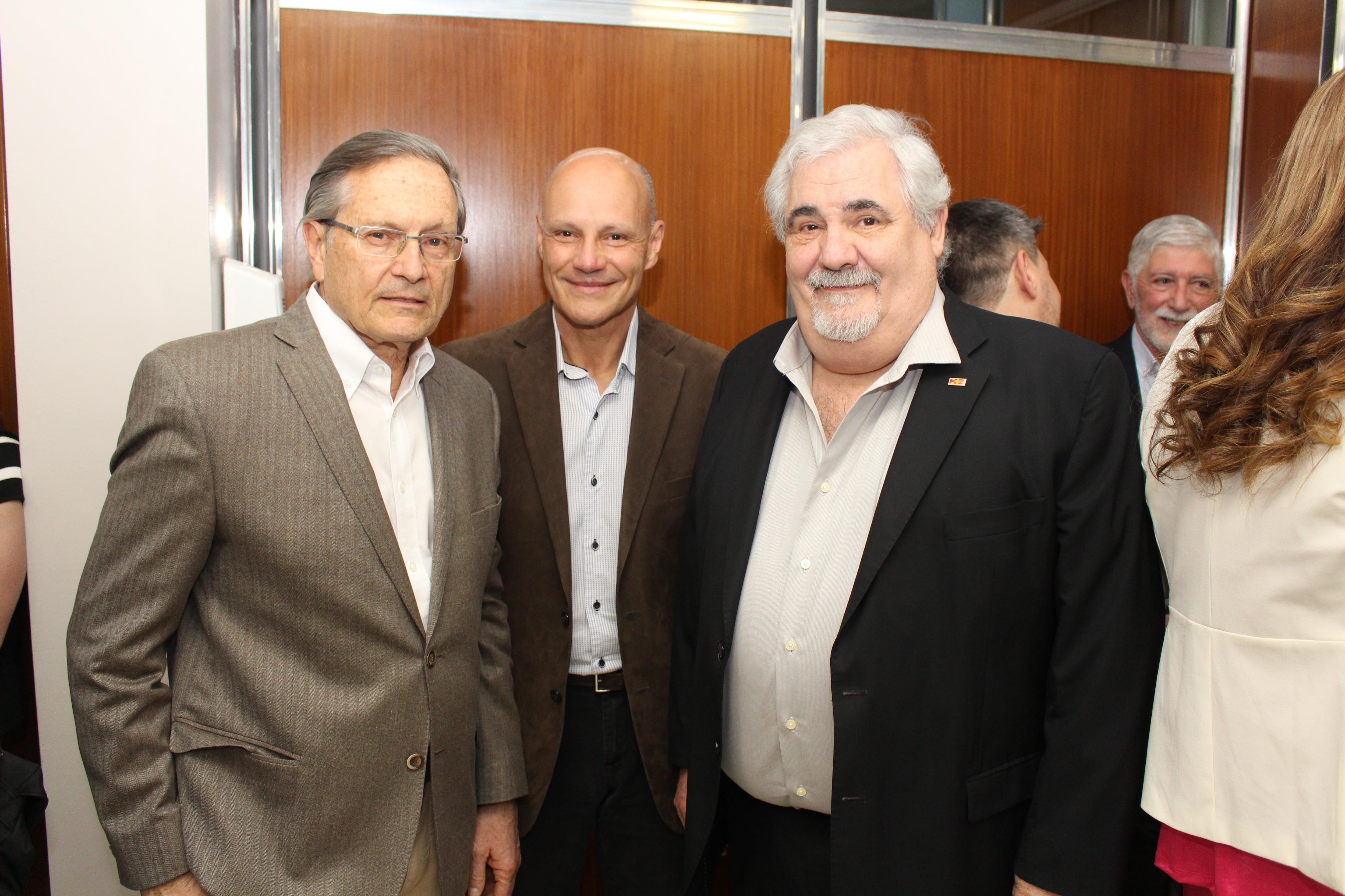 Roberto Welti, Alberto Almendriz y Jorge Sanchis.