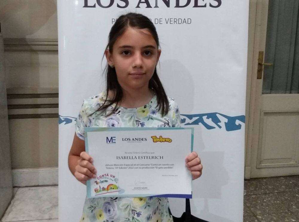 Isabella Estelrich, Mención Especial del Jurado.

