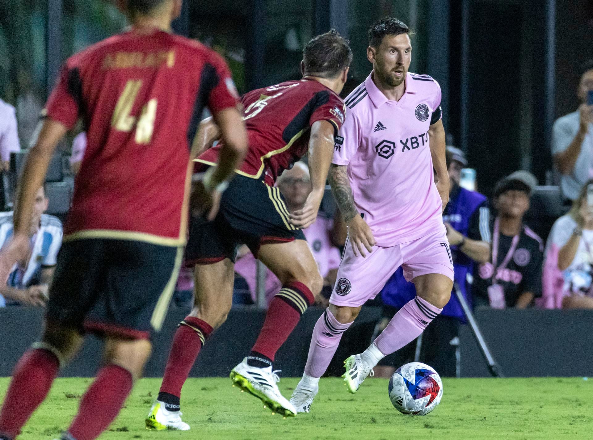 Lionel Messi brilló en el triunfo del Inter Miami ante Atlanta United.