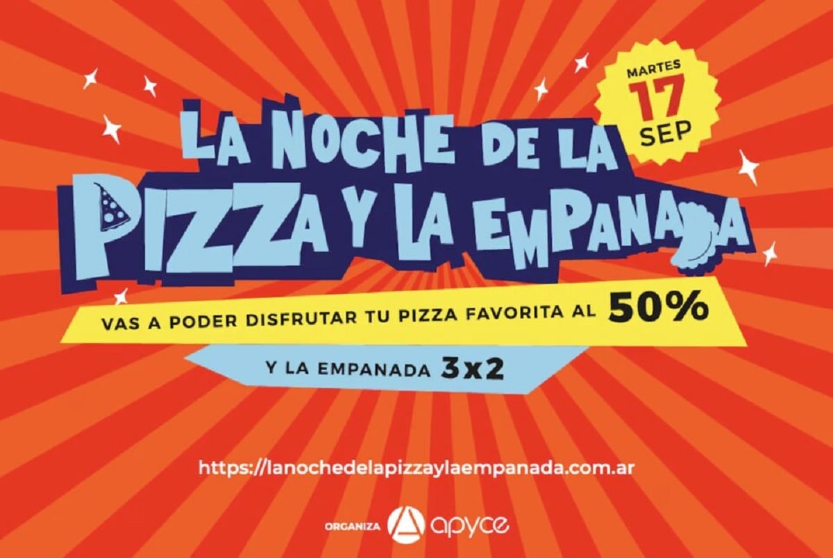 La noche de la Pizza y la Empanada 2024