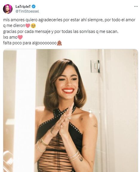 El adelanto de Tini sobre el Crossover 4.