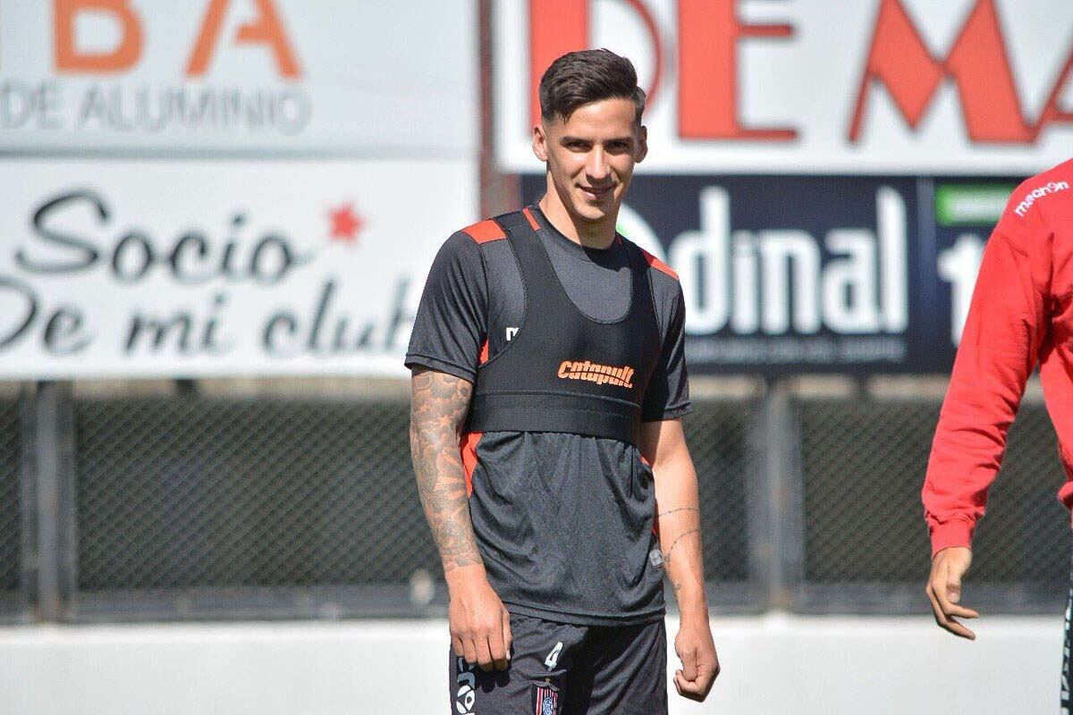 Nahuel Menendez, jugador de fútbol, refuerzo del club Gimnasia y Esgrima de Mendoza