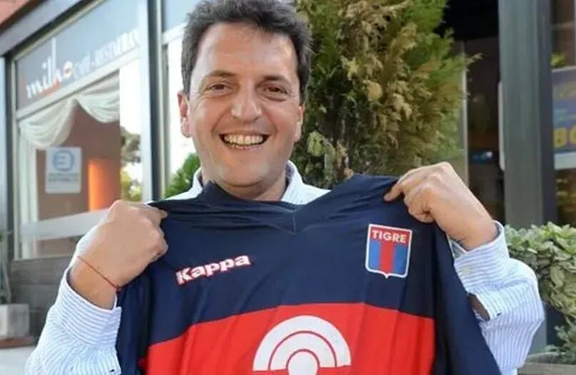 Sergio Massa, hincha de Tigre