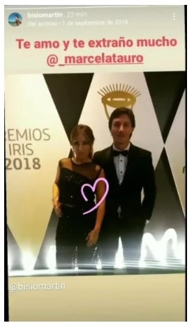 La pareja está separada porque ella tiene coronavirus