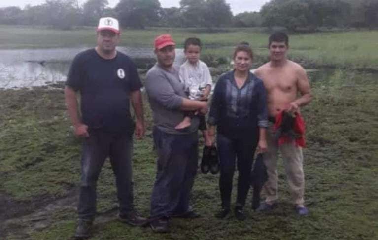 Encontraron a un nene en Corrientes y aseguran que se lo llevo un duende.