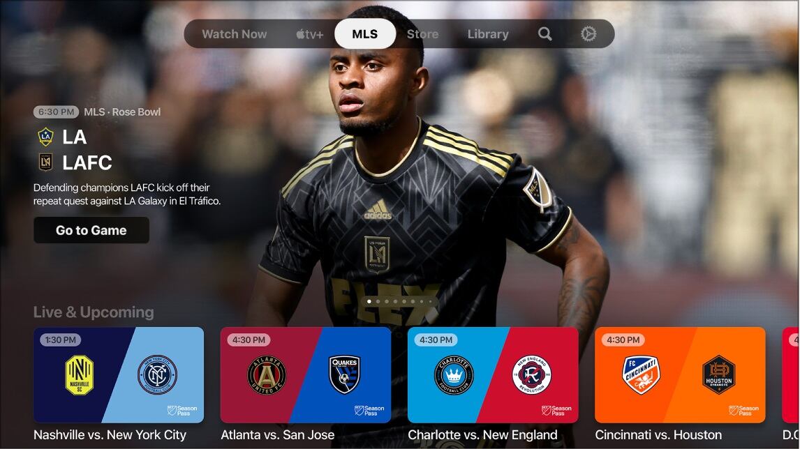 MLS Season Pass en Apple TV+