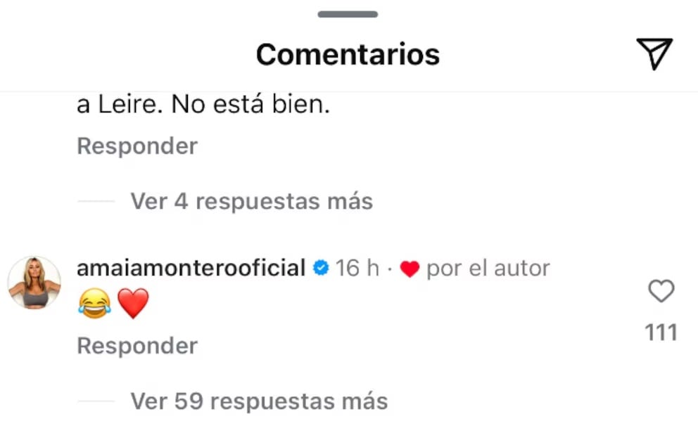 Crisis en La Oreja de Van Gogh: en Instagram, Amaia Montero se burló de Leire Martínez y borró su comentario tras las críticas