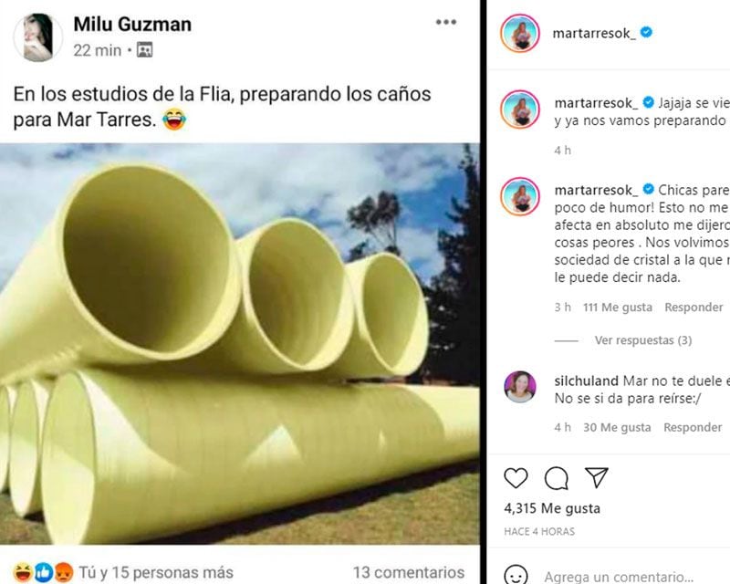 La publicación que generó el repudio de sus seguidores. 