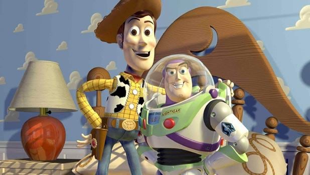 TOY STORY. Una de las películas más célebres de Pixar.