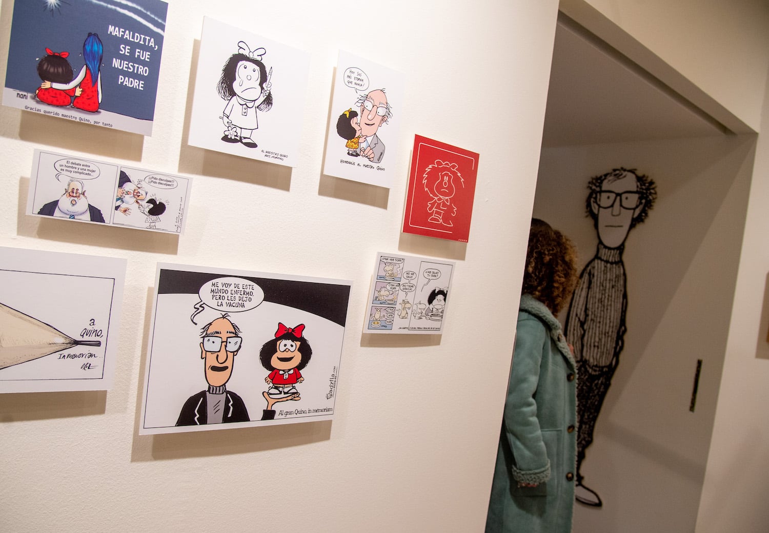 Muestra homenaje a Quino en España