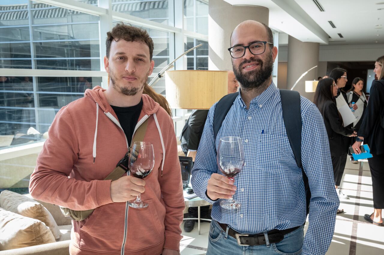 Lucas Quiroga y Fernando Ávila. - Foto: Ignacio Blanco / Los Andes