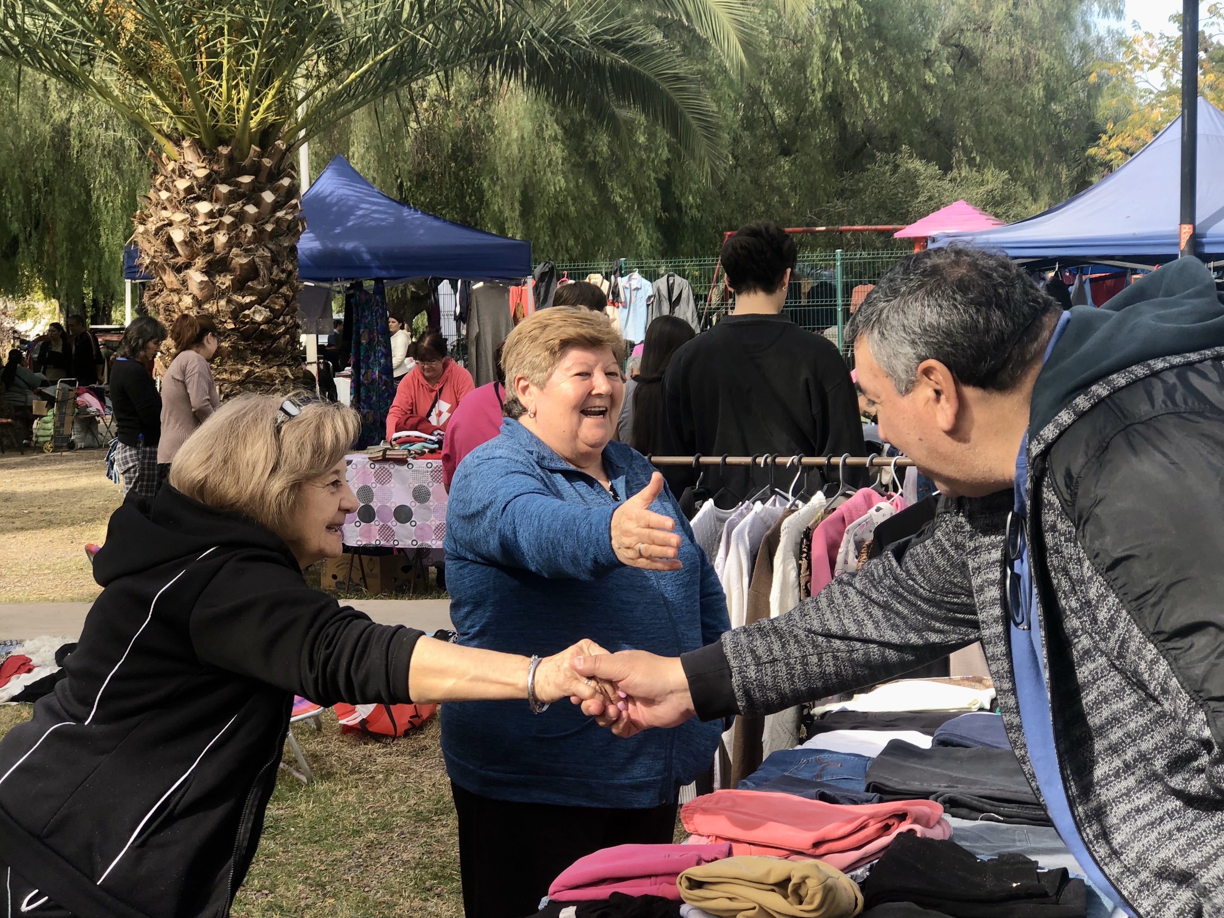 En la feria del Barrio Infanta.