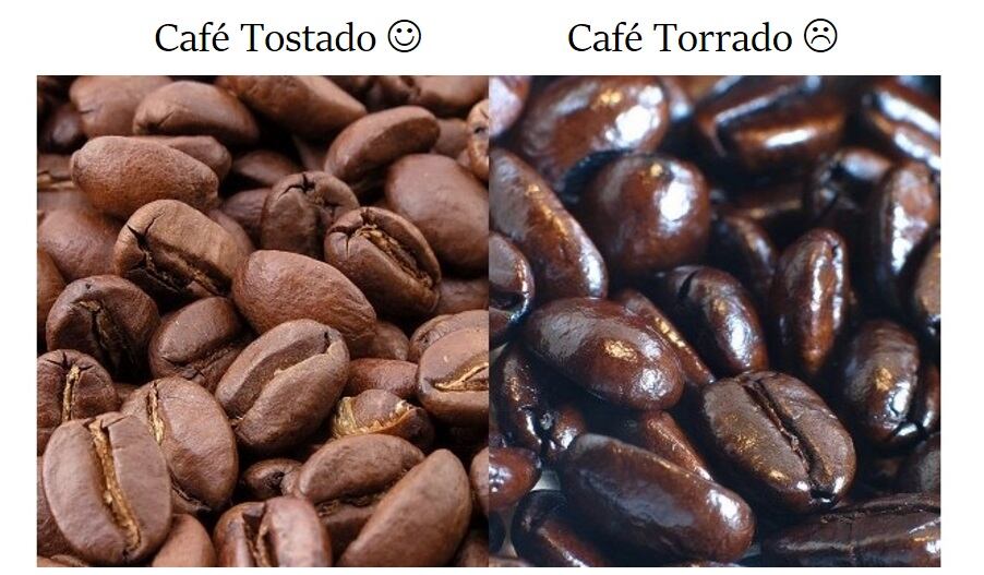 Café tostado y café torrado. Foto: Ghirardelli Cafe