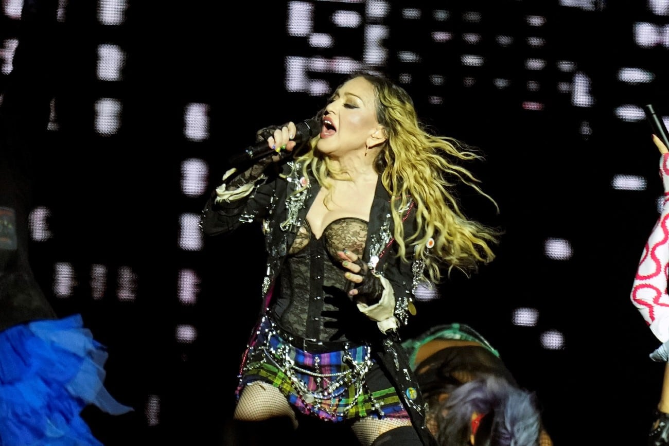 Madonna en Río. (AP)