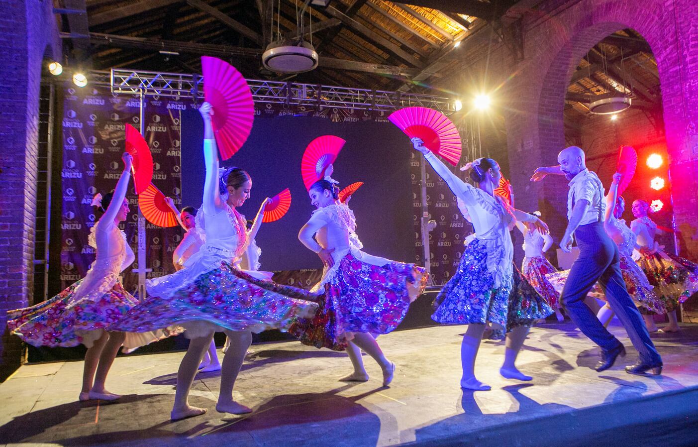 Cierre de la noche con un espectáculo de danza española