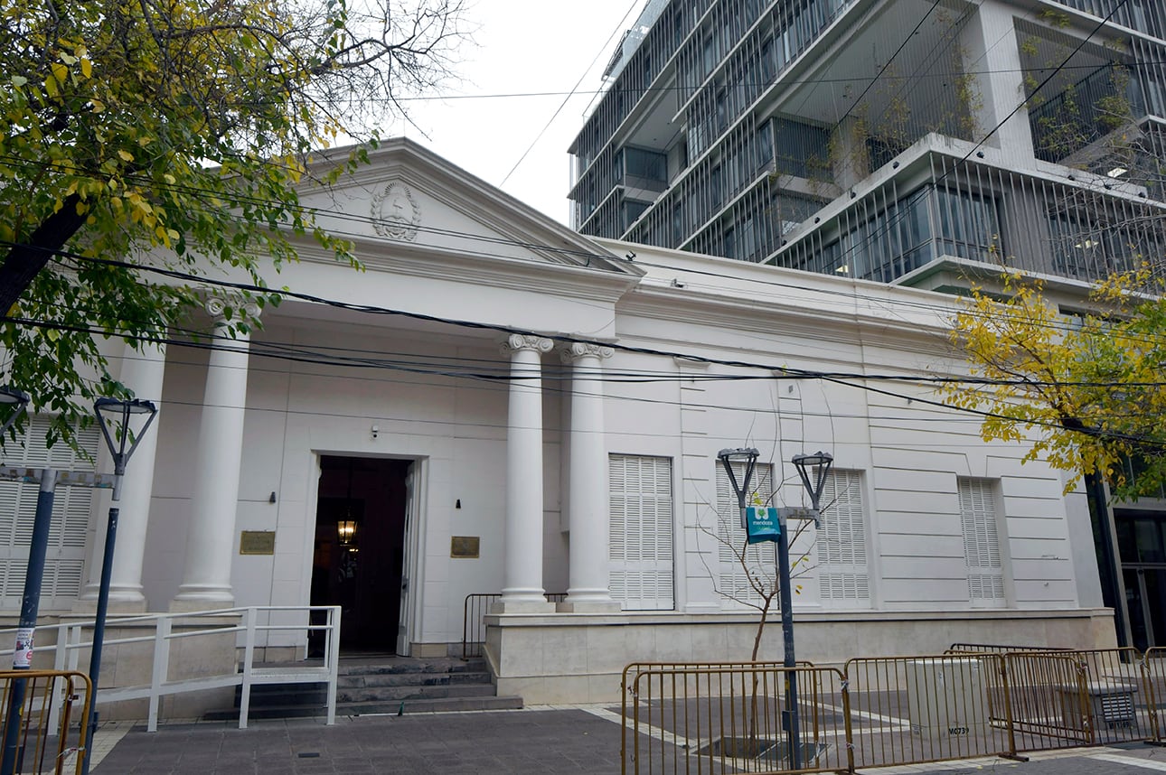 El edificio en la actualidad, esPatrimonio Cultural de la Provincia. Foto:  Orlando Pelichotti

