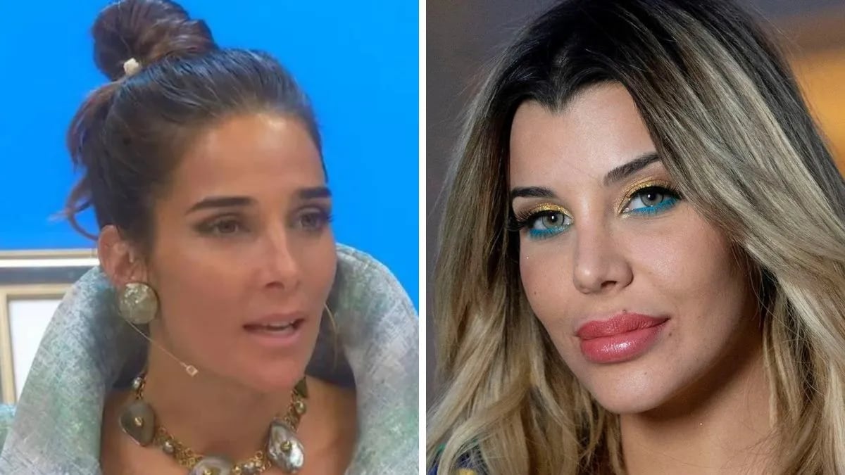 Juana Viale enojada con Charlotte Caniggia.