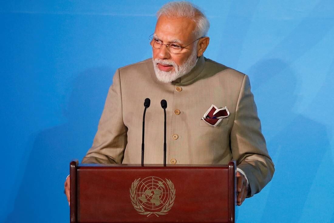 Narendra Modi, premier indio (Foto gentileza)