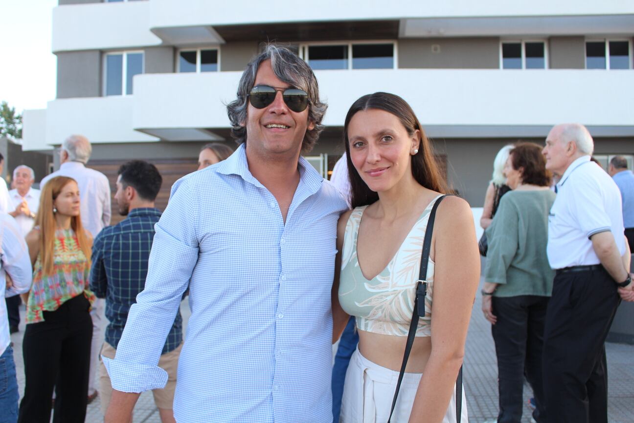 Juan Ramírez y Natalia Vitale.